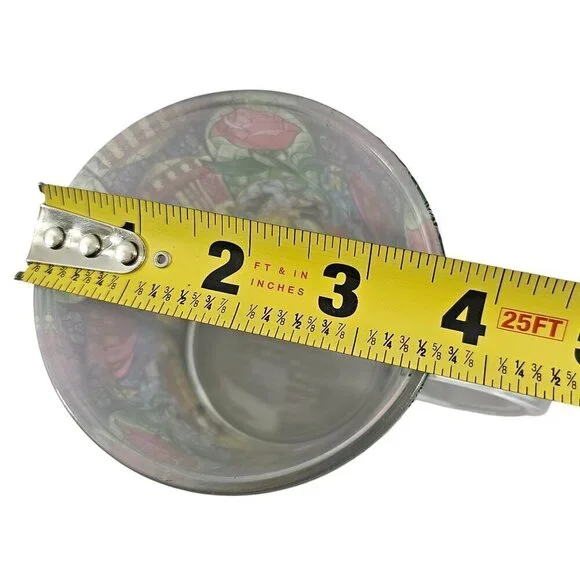 Disney Beauty & The Beast Belle Rose Window 17.5 Oz Stained Glass Coffee Tea Mug - Picture 8 of 17